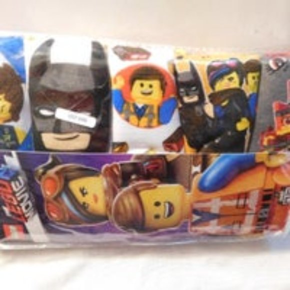 LEGO Movie Boys Briefs Underwear 5 Pack Size 4 - Picture 3 of 4